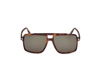 Óculos de sol Tom Ford FT1177 KEMP Castanho Aviador - 2
