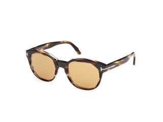 Óculos de sol Tom Ford FT1180 MERT Castanho Redonda - 1