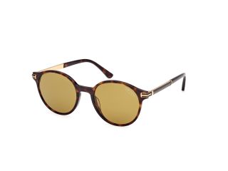 Óculos de sol Tom Ford FT1184 ARAKI Castanho Redonda - 1