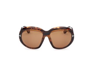 Óculos de sol Tom Ford FT1193 ANGELLICA Castanho Redonda - 2