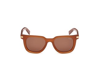 Óculos de sol Ermenegildo Zegna EZ0248 Castanho Quadrada - 2