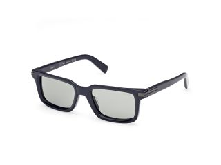 Óculos de sol Ermenegildo Zegna EZ0249 Azul Retangular - 1