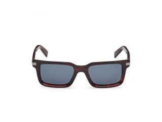 Óculos de sol Ermenegildo Zegna EZ0249 Castanho Retangular - 2