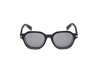 Óculos de sol Ermenegildo Zegna EZ0250 Preto Quadrada - 2
