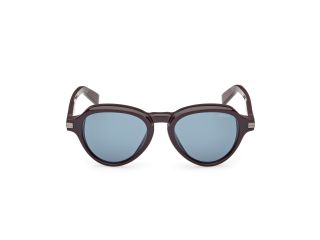 Óculos de sol Ermenegildo Zegna EZ0252 Castanho Redonda - 2