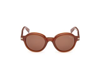 Óculos de sol Ermenegildo Zegna EZ0253 Castanho Redonda - 2
