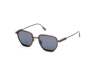 Óculos de sol Ermenegildo Zegna EZ0256 Dourados Quadrada - 1