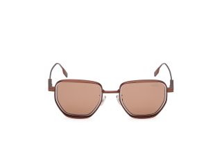 Óculos de sol Ermenegildo Zegna EZ0256 Dourados Quadrada - 2
