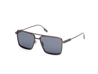 Óculos de sol Ermenegildo Zegna EZ0257 Dourados Aviador - 1