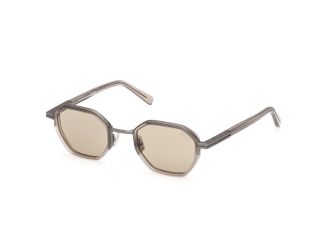 Óculos de sol Ermenegildo Zegna EZ0259 Castanho Quadrada - 1