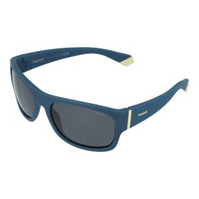 Óculos de sol Polaroid Kids PLD 8064/S Azul Retangular - 1