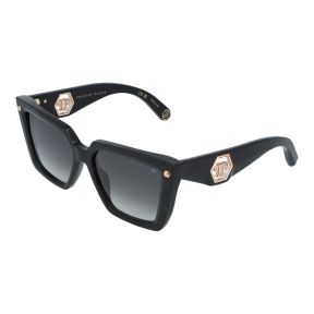 Óculos de sol PHILIPP_PLEIN SPP178 PLEIN MUSE Preto Quadrada - 1