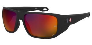 Óculos de sol Under Armour UA ATTACK MD Preto Retangular - 1