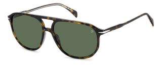 Óculos de sol David Beckham DB 1159/S Castanho Aviador - 1