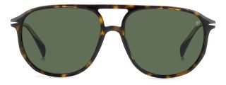 Óculos de sol David Beckham DB 1159/S Castanho Aviador - 2