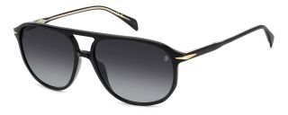 Óculos de sol David Beckham DB 1159/S Preto Aviador - 1