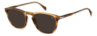 Óculos de sol David Beckham DB 1160/S Castanho Ovalada - 1