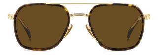 Óculos de sol David Beckham DB 1161/S Castanho Aviador - 2