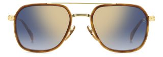 Óculos de sol David Beckham DB 1161/S Castanho Aviador - 2
