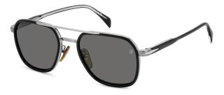 Óculos de sol David Beckham DB 1161/S Preto Aviador - 1