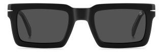 Óculos de sol David Beckham DB 7126/S Preto Retangular - 2