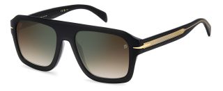 Óculos de sol David Beckham DB 7127/S Preto Retangular - 1
