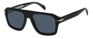 Óculos de sol David Beckham DB 7127/S Preto Retangular - 1