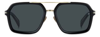Óculos de sol David Beckham DB 7128/S Preto Retangular - 2