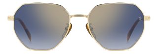 Óculos de sol David Beckham DB 1162/F/S Castanho Retangular - 2