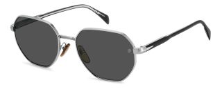 Óculos de sol David Beckham DB 1162/F/S Preto Retangular - 1