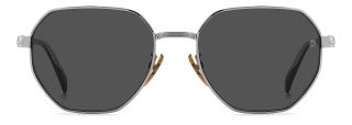 Óculos de sol David Beckham DB 1162/F/S Preto Retangular - 2