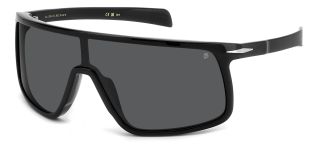 Óculos de sol David Beckham DB 99/VISOR Preto Ecrã - 1