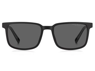 Óculos de sol Tommy Hilfiger TH 2145/CS Preto Quadrada - 2