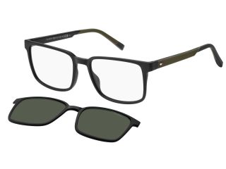 Óculos de sol Tommy Hilfiger TH 2145/CS Verde Quadrada - 1