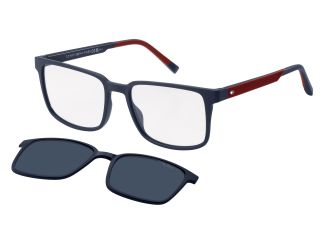 Óculos de sol Tommy Hilfiger TH 2145/CS Azul Quadrada - 1