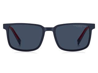 Óculos de sol Tommy Hilfiger TH 2145/CS Azul Quadrada - 2