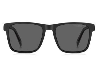 Óculos de sol Tommy Hilfiger TH 2144/S Preto Quadrada - 2