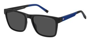 Óculos de sol Tommy Hilfiger TH 2144/S Azul Quadrada - 1
