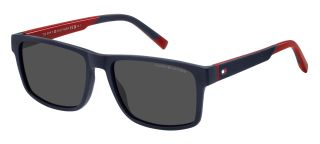Óculos de sol Tommy Hilfiger TH 2142/S Azul Retangular - 1