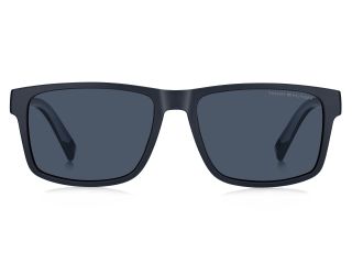 Óculos de sol Tommy Hilfiger TH 2142/S Azul Retangular - 2