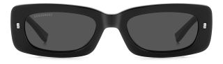 Óculos de sol Dsquared2 ICON 0020/S Preto Ovalada - 2