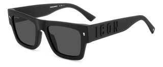 Óculos de sol Dsquared2 ICON 0021/S Preto Retangular - 1