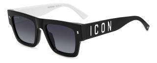Óculos de sol Dsquared2 ICON 0021/S Preto Retangular - 1
