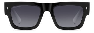 Óculos de sol Dsquared2 ICON 0021/S Preto Retangular - 2