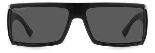 Óculos de sol Dsquared2 D2 0140/S Preto Retangular - 2