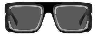 Óculos de sol Dsquared2 D2 0141/S Preto Retangular - 2