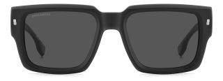 Óculos de sol Dsquared2 D2 0143/S Preto Retangular - 2