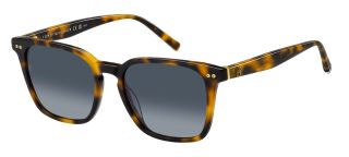 Óculos de sol Tommy Hilfiger TH 2158/S Castanho Quadrada - 1