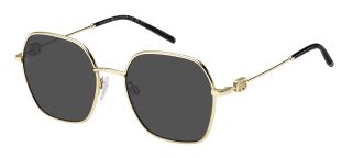 Óculos de sol Tommy Hilfiger TH 2150/S Preto Retangular - 1