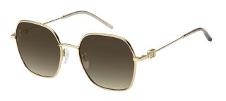Óculos de sol Tommy Hilfiger TH 2150/S Dourados Retangular - 1